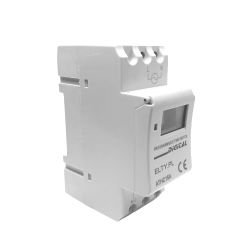 Programator cyfrowy tygodniowy na szynę DIN 230V THC15A