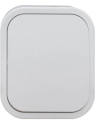 B2 Łącznik zwierny natynkowy 10A 250V światło/dzwonek IP54 biały 00060278