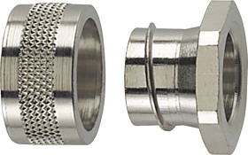 Złącze śrubowe do węża HellermannTyton SC75-PC-NPB-ML 166-30509, prosty, 1 szt.