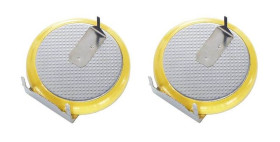 2szt. BATERIA CR2032 3V 3 PIN DO DRUKU POZIOMA LITOWA