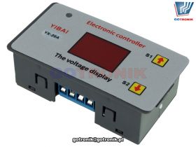 Sterownik pracy akumulatora 12V - ochrona przed całkowitym rozładowaniem