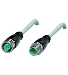 Pepperl+Fuchs 045548 Złącze konfekcjonowane czujnika/aktuatora V1-G-6M-PVC-V1-G, piny: 4, 4, 6 m, 1 szt.