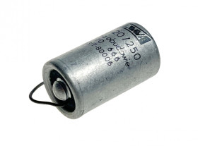 Kondensator elektrolityczny 20uF/250V, ELWA