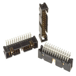 Wtyk PCB 26-pinowe raster: 2.54mm 2-rzędowe 3M Przewlekany