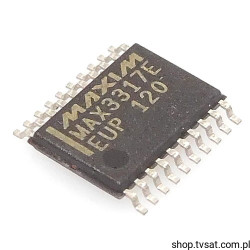 MAX3317EEUP 460kbps, RS232 transceiver SMD-SSOP20 MAXIM