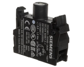 Oprawka blok LED biały 24-240V AC-DC montaż czołowy przył śrubowe SIRIUS ACT 3SU1401-1BH60-1AA0