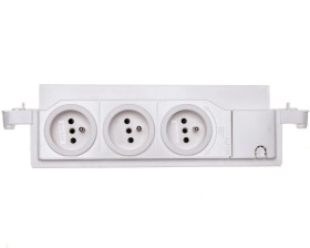 Przepust kablowy z potrójnym gniazdem zasilającym do rozdzielnicy Volta VZ00HWF