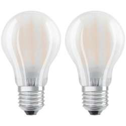 2Pak Żarówka LED E27 A60 7W = 60W 806lm 4000K Neutralna 300 Filament OSRAM STAR