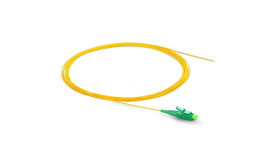 Pigtail Światłowodowy Lc/Apc, Lszh, 2M, G.657, 0.9Mm, Loose Tube, Żółty, Gold...