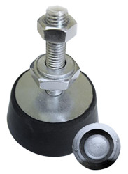 Podstawka antywibracyjna M8 średnica 49mm wysokość całkowita 58mm wysokość stopki 20mm