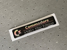 Amiga 500+ Elite Edition holo Black silver