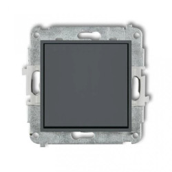 MINI Przycisk jednobiegunowy grafitowy mat 28MWP-4.1