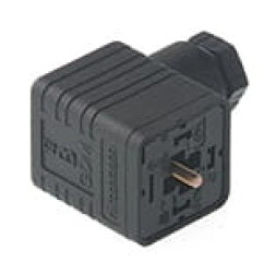 Złącze przyłączeniowe do gniazda zaworowego niezłożone z centralną śrubą M3x35 GDMC 0009 JPT schwarz