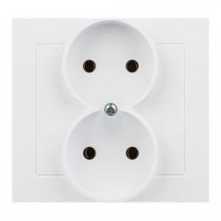 GNIAZDO PT 2*2P GP-2W/00