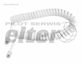 Kabel telefoniczny spiralny telefon-słuchawka 4,0m
