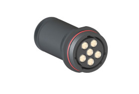 Złącze wielostykowe przemysłowe 6-pinowe Montaż na kablu Gniazdo Bulgin