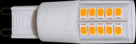 4241 LED lamp G9, 5.5 W, 575 lm, 3000 K