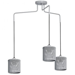 Lampa wisząca LOUISE GREY 3xE27 MLP645 Milagro