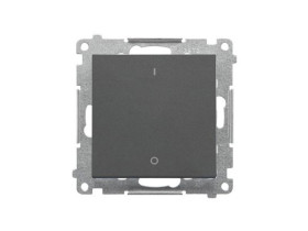 SIMON 55 Wyłącznik dwubiegunowy szybkozłącza grafitowy mat TW2.01/116 KONTAKT SIMON