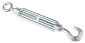 Śruba mocująca Stal Galwanizowane elektrycznie, Hak do oka, M8