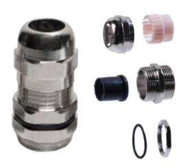 Dławik Kablowy Metalowy Dławnica Kablowa 4 - 8 mm IP68 Mosiężna 1szt