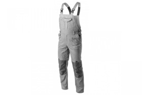 KALMIT ogrodniczki ochronne jasne szare 3XL (58)