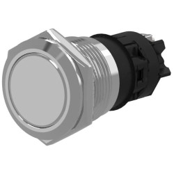 EAO 82-6552.1000 EAO Series82 82-6552.1000 Pushbutton Mo 22 5mm Al Flat Screw