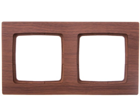 KARO Ramka podwójna wenge R-2S/57