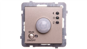 Sonata Elektroniczny Czujnik Ruchu Szampański Złoty Łp-16R/M/39