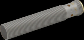 IB129129, czujnik indukcyjny, M12x1 65long, Sn: 4, 10-30V DC, -40-85C, PNP NO, Złącze M12 3pin, IP69K, mosiądz