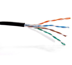 Przewód U/UTP nieekranowany UTP kat.5e zewnętrzny, suchy, odporny na UV Digitsat Premium Cu 305m