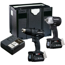 Panasonic EYC242LJ2G31 EYC242LJ2G31 Twin Pack 18V 2 x 5.0Ah Li-ion