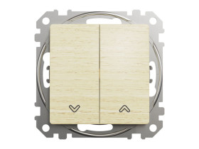 SEDNA DESIGN & ELEMENTS Wyłącznik żaluzjowy brzoza SDD180104 SCHNEIDER ELECTRIC