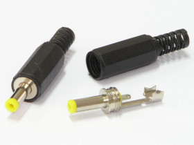 Wtyk DC 1.70/4.00 L=11mm widełkowy