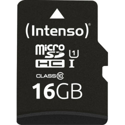 Intenso 3424470 Microsdhc Card 16Gb Class 10 Uhs-I Waterproof