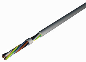Kabel zasilający 3 Core PVC Sheath Szary 9.2 → 11.4mm od , 300/500 V