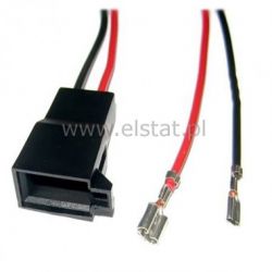 Osłonka konektora OK2 ( + kabel ) czarne typ 01