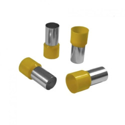 Końcówka tulejkowa izolowana HI 70/20 (50szt.) żółta DIN
