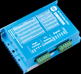 DM860H BLUE Stepper motor driver for NEMA 34, 24 - 80 V