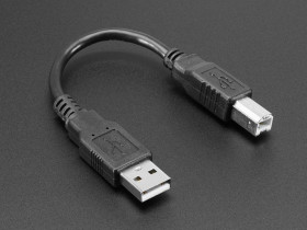 Adafruit USB Cable - 6" Standard A-B