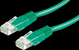 21150553 Patch cable Cat. 5e UTP, green, 3 m