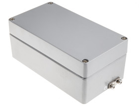 Obudowa Aluminium szerokość zew. 220 mm długość zew. 220 mm wys. zew. 90 mm RS PRO IP66