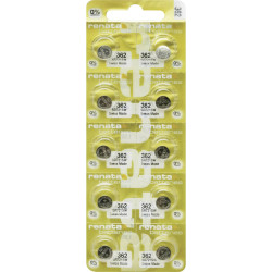 Renata X704431 Button Cell SR58/SR721 10 Pieces 24 mAh Reliable Power