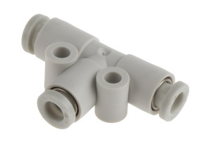 Złączka pneumatyczna Wciskane 4 mm Wciskane 4 mm SMC Adapter teowy do rur