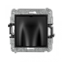 MINI Wypust kablowy czarny mat 12MWPK