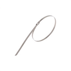 Opaska kablowa długość 360mm szerokość 4,6 mm RS PRO Stal nierdzewna 304 -80→ +500 °C.