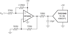 Low-Power, Single-Supply Operational Amplifier
