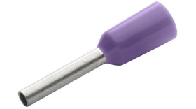 Bootlace Ferrule 0.25mm² Violet 12mm