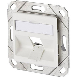Metz Connect 1309141102-E Network outlet Flush mount 1 port Pure white RAL 901