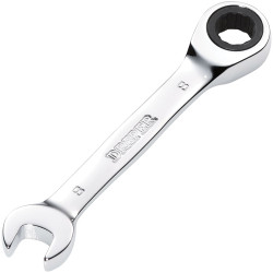 Draper 27840 HI-TORQ&#xAE; Metric Stubby Ratchet Combination Spanner 8mm